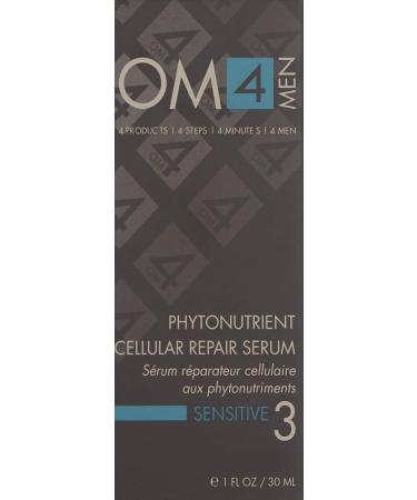 OM4 Sensitive Step 3 - Phytonutrient Cellular Repair Serum | Ultra Calming Men s Serum for Sensitive Skin | International Shipping Available - Buy Online on GoSupps.com
