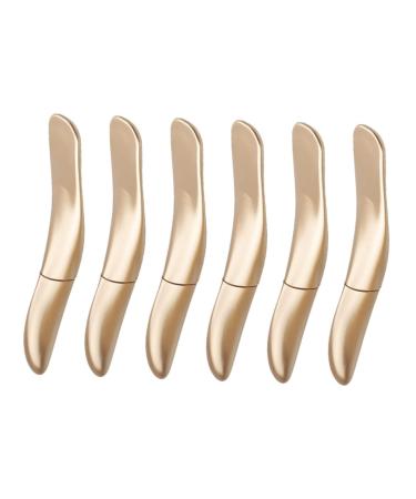 IWOWHERO 6pcs Eyeliner Empty Tube Accesories Empty Cosmetics Dispenser Eyeliner Applicator Tool DIY Tube Abs