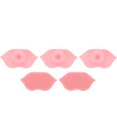 5pcs Lip Scrub Brush Silicone Exfoliating Lip Brushes with Sucking Cup Facial Cleansing Brush Face Washing Applicator Bendable Soft Lip Scrubbers Deep Cleaning Exfoliating Brush Tool - Buy Online on GoSupps.com