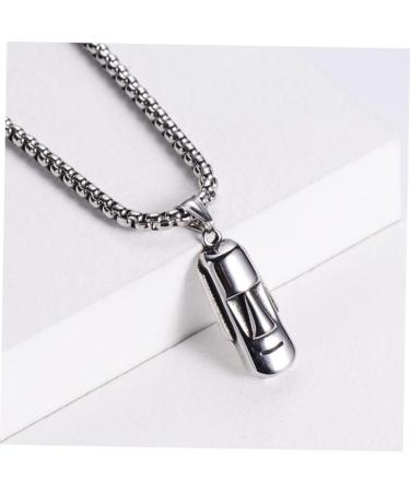 Zerodeko Easter Island Heads Easter Island Bracelet Charms New Year Charms for Bracelets Men s Necklace Choker for Men Necklace for Men Charm Necklace Man Stainless Steel Jewelry Metal - Buy Online on GoSupps.com