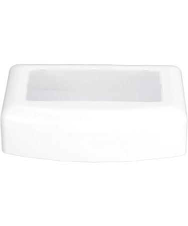 Nail Tool Clean Tray Filter Layer Nail Tool Cleaning Box Portable for Travel (White) - Buy Online on GoSupps.com