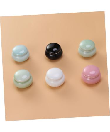 HAPINARY Foundation Jar Balm Jars with Lids Small Containers Mini Jar Vintage Tea Jar Biscuit Jar Lotion Jar Terrariums Kitchen Canisters Cream Storage Tank Cosmetic Sealed Jar Travel medium Black - Buy Online on GoSupps.com