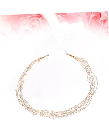FRCOLOR Party Headband Pearls Headwear Wedding Headband Hair Ribbons for Wedding Hair Band Headband Rhinestone Bridal Headband Rhinestone Headpiece Bride Headpieces for Wedding - Buy Online on GoSupps.com
