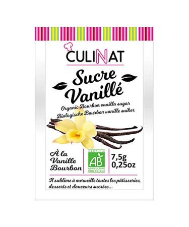 Culinat Organic Natural Vanilla Sugar 8 x 7.5 g