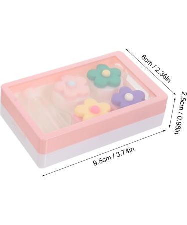 Buy Gatuida 2er Box Invisible Contact Lens Case - Cute Travel Container for Eye Contacts - Durable & Stylish - Buy Online on GoSupps.com