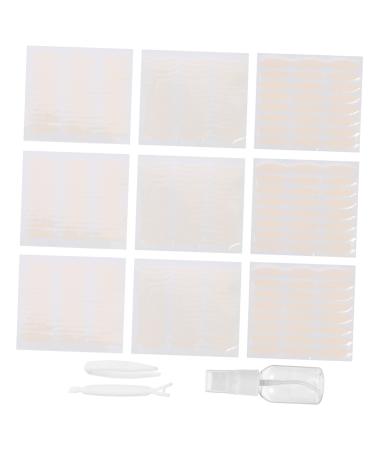 DRESSOOS 3 Sets Double Eyelid Sticker Double Side Eyelid Tapes Eyelid Strips Invisible Eyelid Tapes Eyelid Stickers Instant Eyelid Lifter Makeup Tape Double Eyelid Tape Fairy Styling Cream