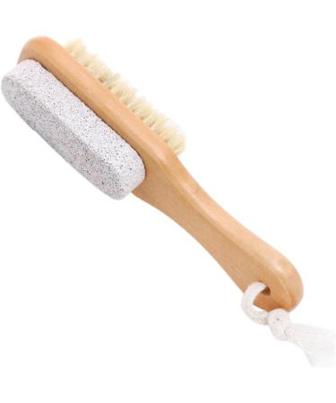 Foot Pumice Stone - Soft Dual-Function Shower Foot Scrubber - Foot Pumice Scrubber with -Shaped Design Foot Pumice Stone for Feet Dry Skin Removal Callus - Buy Online on GoSupps.com