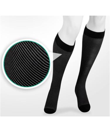 Juzo Power Vibe Compression Socks - Premium 15-20 mmHg for Men & Women - Groovy Zebra - X-Large | International Shipping - Buy Online on GoSupps.com