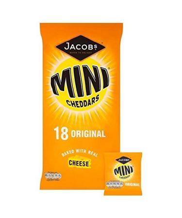 Mini-Cheddars 25G X 18 Per Pack Of Jacob (Pack of 2)