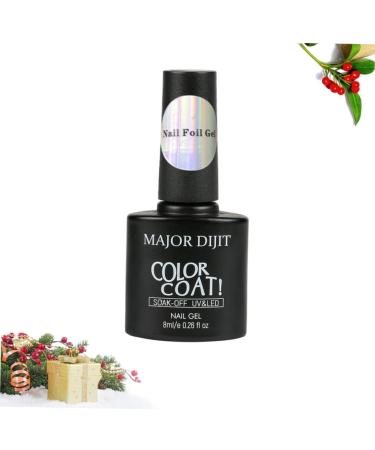 LALAFINA 2pcs nails gel nail gel Nail Art Foil Glue Nail Tips Transfer manicure 7*3.3*1cmx2pcs Blackx2pcs - Buy Online on GoSupps.com