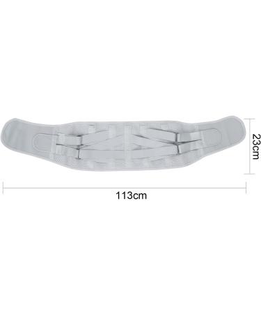 Lumbar Support Heated Belt | Self-Warming Adjustable Back Support | Magnetic Thermal Waist Band for Winter Comfort - Buy Online on GoSupps.com