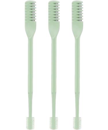 ccuzs Nose Hair Trimmer for Women Double Head Nose Hair Trimmer Kit with 1 360 Degree Rotatable Shaver for Cutting and Cleaning Green - Buy Online on GoSupps.com