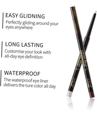 FOMIYES Eye Liner Pencils Eyeliner Pencil Waterproof Eye Liner Women Makeup Eyebrow Pencil E43 Water Proof - Buy Online on GoSupps.com