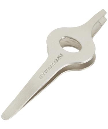 Buy Tweezerman Stainless Steel Tweezers with Wide Grip - Premium Precision for Effortless Tweezing | International Shipping Available - Buy Online on GoSupps.com