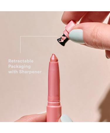 3INA 24H Eye Stick 314 - Waterproof Pink Eyeshadow Pen | Creamy Texture Matte & Metallic Finish | Vegan & Cruelty-Free | 1 Pack - Buy Online on GoSupps.com