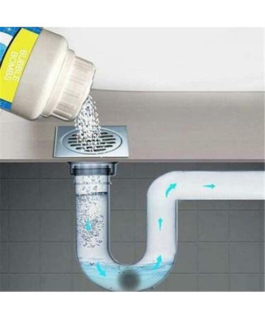 URFEDA Toilet detergent Particles Foam Cleaner Automatic Toilet Cleaning Pipe Dredging Detergent Bubble Bombs for Main Lines Sinks Tubs Toilets Showers Kitchen Sinks - Buy Online on GoSupps.com