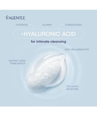  Vagentle Soap-free moisturizing intimate wash for daily use. Lab-tested formula with hyaluronic acid to provide nourishment and hydration. Vegan. 250 ml. - Buy Online on GoSupps.com