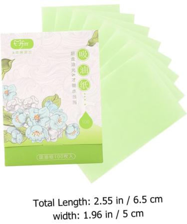 Angoily 8 Boxes Oil Blotting Paper Face Oil Tissue Facial Oil Absorbing Oil Blotters Oil Control Paper Oil Blotting Linen Cleaning Accessories Oil Skin Wipes Piece of Paper The Face - Buy Online on GoSupps.com