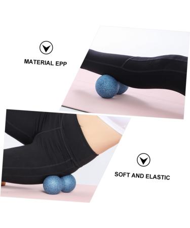 Healeved Fascia Ball - 1 Piece Foot & Back Massage Roller for Muscle Relief | EPP Blue Home Massage Device - Buy Online on GoSupps.com