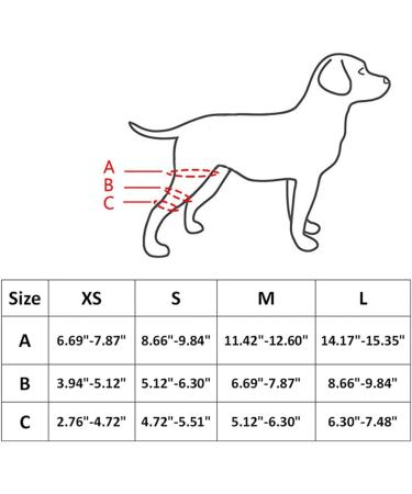 Pet Dog Knee Brace ACL Brace for Dogs Rear Leg Dog Braces for Back Leg for Support for Heals Prevents Injuries Sprains Red Large Large Red - Buy Online on GoSupps.com