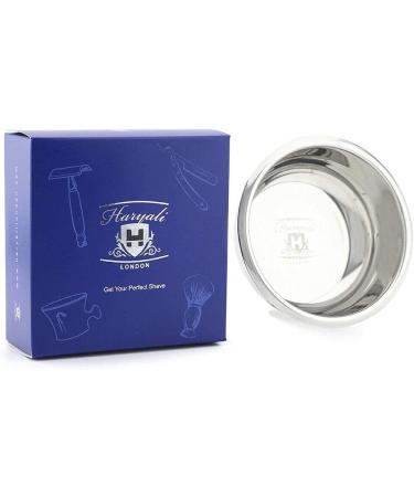 Premium Stainless Steel Men Shaving Bowl with Natural Shaving Soap - Long Lasting Fragrance | Ideal for Daily Use - Buy Online on GoSupps.com
