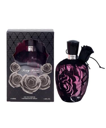 Sexy Rose Black and Sexy Rose Pink Parfum for Women (Impression of Valentine Rock N Rose) EAU DE PARFUM 3.4oz / 100ml each bottle (Pack of 2) - Buy Online on GoSupps.com