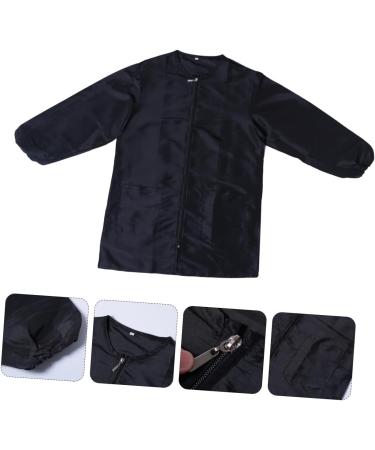 FRCOLOR Bib Apron shampoo cape Hairdresser Apron Hair Cutting Apron barber cloth cape Cooking Apron Beauty Apron hair stylist jacket with pockets Grooming Apron perm dyeing Work smock - Buy Online on GoSupps.com