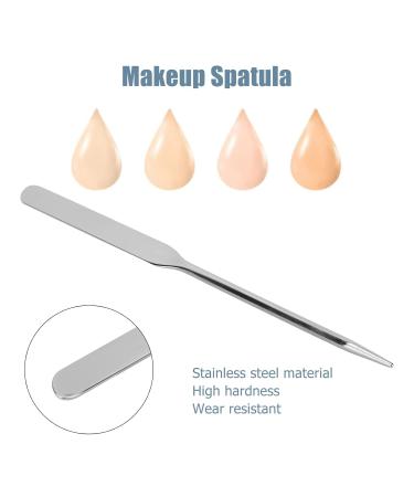 Premium Stainless Steel Liquid Makeup Spatula - Ergonomic Stirring Rod for Nail Art & Makeup Artists | International Shipping - Buy Online on GoSupps.com