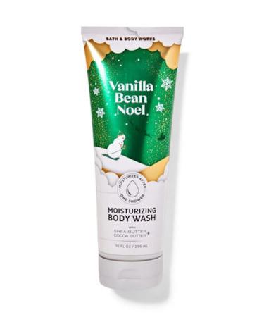 Bath and Body Works Vanilla Bean Noel Moisturizing Body Wash 10 oz (Vanilla Bean Noel)