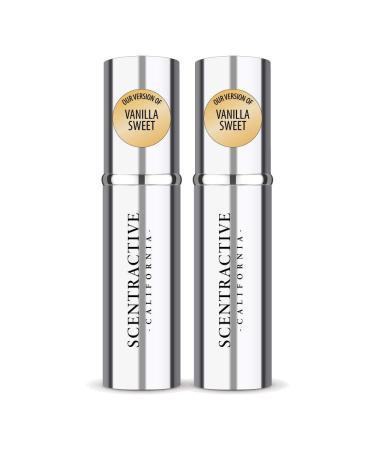 CA Perfume Impression of Emra Vanilla Sweet For Women & Men Fragrance Concentrated Long Lasting Eau de Parfum Spray Refillable Glass Atomizer Bottle 0.17 Fl Oz/5ml-X2 EMRA VANILLA SWEET 0.17 Fl Oz X 2