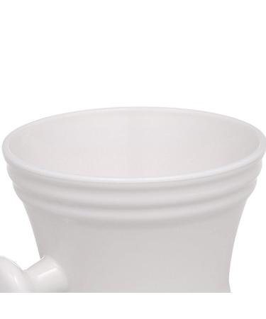 Colcolo Traditional Shaving Mug with Handle - Wide Mouth Soap Cream Bowl | Ideal Beard Shaving Tool Gift - Buy Online on GoSupps.com