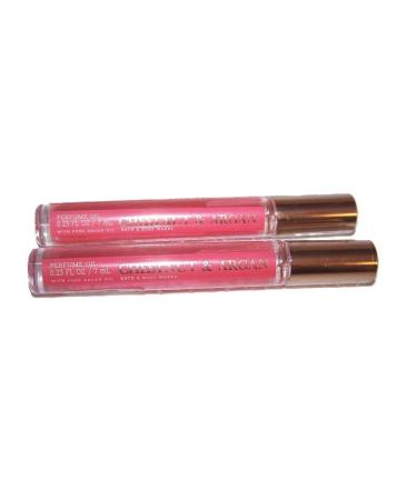 2 Chestnut & Argan Perfume Oil Bath Body Perfumed Rollerballs