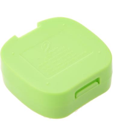ENERRGECKO Field Green Contact Lens Case with Fun Face Expressions - Stylish & Functional Eye Care Accessory - Buy Online on GoSupps.com