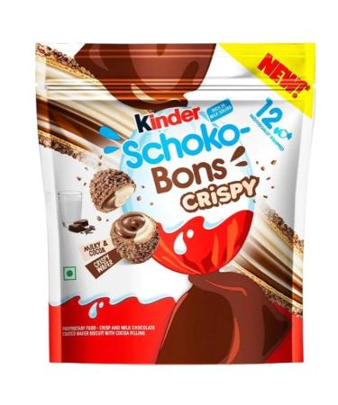 Kinder Chocolate Mix Package - Schokobons Crispy & Creamy | International Shipping Available - Buy Online on GoSupps.com