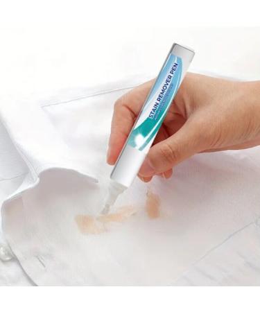 Stain Remover Pen - Instantly Remove Stains from Clothes, Trainers, and Handbags - Travel-Friendly Solution for Wine, Coffee, and Food Spills - Quick Drying & Non-Toxic - 1PC - Buy Online on GoSupps.com