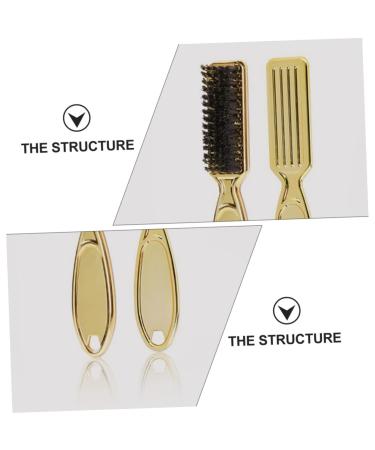 Fomiyes 4-Piece Beard Brush Set for Men | Premium Shaving & Grooming Tools | Perfect for Beard Care & Hairdressing - Buy Online on GoSupps.com
