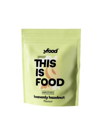 yfood Poudre Heavenly Hazelnut d licieux repas boire en d placement en poudre 25 g de prot ines 12 repas 26 vitamines et min raux go t noisette