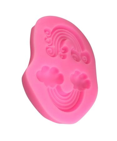 HOMSFOU Fondant Mold DIY Silicone Baking Molds Chocolate Adult Molds Chocolate for Molds Silicone Molds for Soap Making Clay Silicone Cake Molds Silica Gel Paper Cup Chocolate Candies 3D