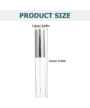 BIUDECO 15 Pcs Empty Mascara Tube and Wand Lip Oil Travel Refillable Spray Bottle Seed Oil Oils Transparent - Buy Online on GoSupps.com