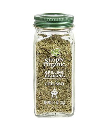 Simply Organic Grilling Seasons Chicken Organic 1.1 oz (31 g)