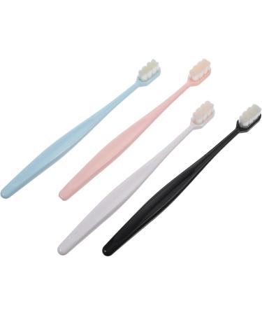 4 Pack Soft Infant Toothbrushes | Super Soft Sensitive Cleaning Tool | High-Quality Transparent PBT Filament for Kids - Buy Online on GoSupps.com