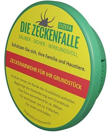 Dizefa Tick Trap - Original 10 Cans | Innovative Garden Defense Against Ticks | Protect Humans & Pets | Lower FSME & LyReliosis Infection Risk - Buy Online on GoSupps.com
