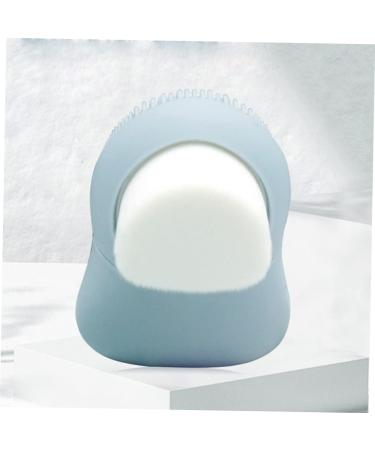 Angoily 1pc Silicone Face Cleansing Brush Face Cleaning Brush Handheld Mat Scrubber Manual Cleansing Brush Double-Sided Face Brush Face Scrub Brush Facial Cleanser Double Head - Buy Online on GoSupps.com