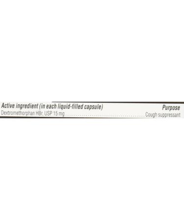 Robafen Cough Liquidgels - 15mg Dextromethorphan HBr 20 Liquidgels (4 Packs) | Fast International Shipping - Buy Online on GoSupps.com