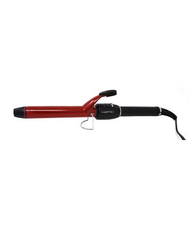 H2PRO 1" Coated Ceramic Barrel Curling Iron - Temperature Control for Shiny Healthy Hair | Durable & Efficient International Shipping - Buy Online on GoSupps.com