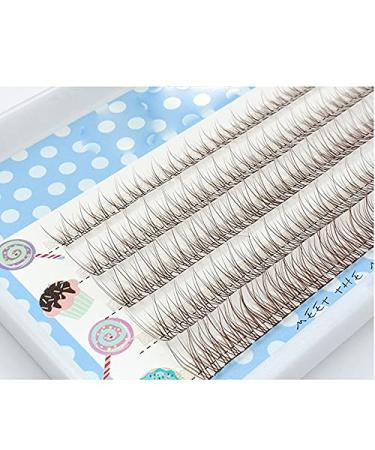 Shop Handmade 3D Layer Effect Artificial Eyelashes - Individual A-shaped 8/9/12/19mm Brown-Fish | International Shipping - Buy Online on GoSupps.com