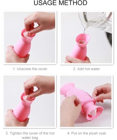 MAIES Durable Candy Shaped Hot Water Bag | Silicone Water Filled Hot Water Bottle | Winter Warm Accessories - Buy Online on GoSupps.com
