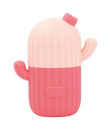 Facial Ice Roller Ice Face Roller Silicone Ice Roller Face Eyes Ice Pore Shrink Moulds Effectively Removes Swelling Reduces Pores Pink