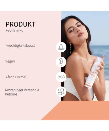 Gradual Tanning Mousse for the body - Vegan and cruelty-free self-tanning mousse for daily application the mousse moisturizes and ensures an individual tan - Buy Online on GoSupps.com