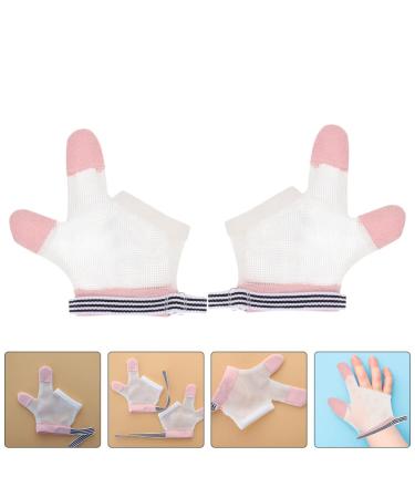 FOMIYES Baby Mittens Finger Gloves - Stop Thumb Sucking, Breathable Mesh, Anti-Scratch, Nail Kit - 1 Pair - Buy Online on GoSupps.com